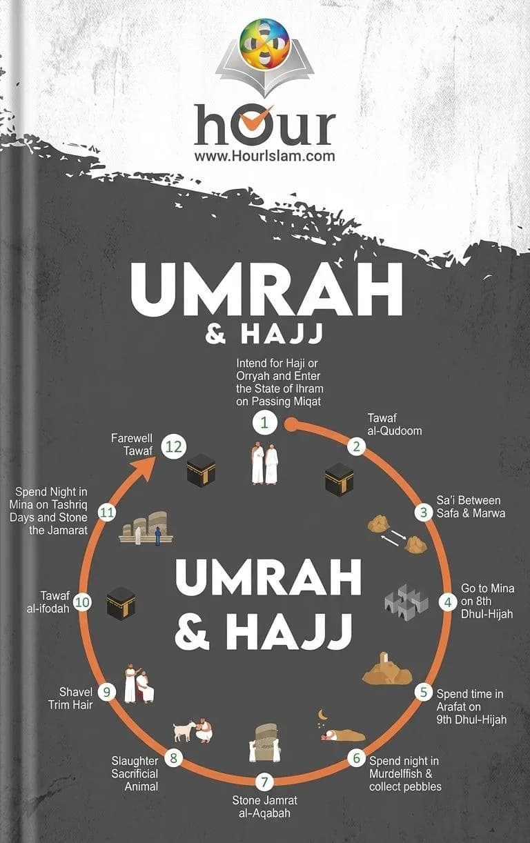 UMRAH & HAJJ: A Comprehensive Step-by-Step Guide